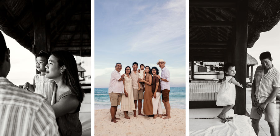 playful family photographer in Riviera Maya, Mexico